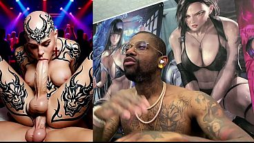 Self Milking Transgender While Getting Backdoor Fucked, Ebony Transgender Babe Releases Relentless While Prostate Milking Another Trans, White Babe Sucking Trans Prick, Mavis