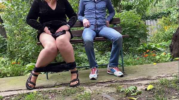 Raunchy Panties After Pissing HOTWIFE Outdoors Turns Her Boy On