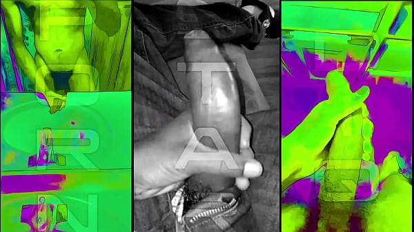 Montage Of Porn Star Diq Milking His Long Pole
