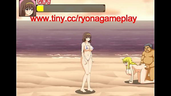 Beautiful Bikini Babe Having Sex With A Lot Of Men In Bt Island Act Hentai Game New Gameplay