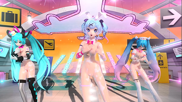 Hatsune Miku Project Diva Tricolore Airlines Undressed Bunny