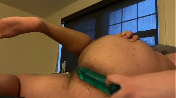 Chris Reed Fucks His Drooly Cunt With Big Dildo