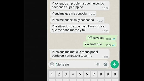 Chat Caliente Por Wasap Con Chica Tinder Infiel Parte 3