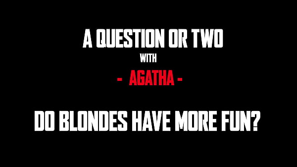 VosAmour Hottie Agatha Sets The Record Straight On Platinum Vs Redheads!