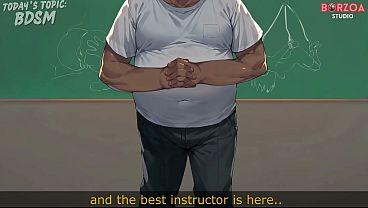 My Instructor Brought Me To His House For A Private Lesson (Hentai/3D/Animated)