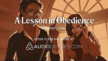 ASMR Audio Porn: Two Femdom Professors Make You Probe Your Snatch – Lesbian JOI, Release Control & Degradation – Erotic Audio Roleplay For Dames