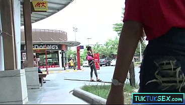 Amateur Thai Sweetie Picked Up In A TukTuk For Dirty Sex In A Hotel