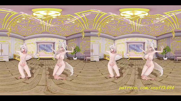 VR180 Mmd FuwaMoco Stripped Dance 3d Hololive Hentai