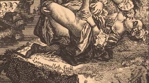 Vintage Provocative Drawings