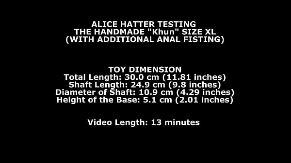 Sweetie Plum Testing The Handmade Khun Size XL (With Additional Anal Full-hand Play) TWT271