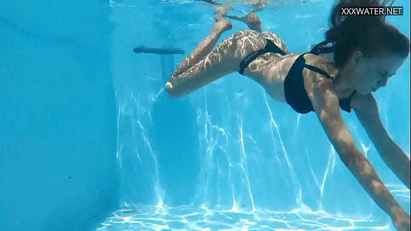 Sizzling Hungarian Bonnie Chick Swimming