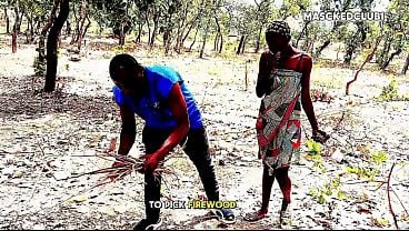 Village Couple ,treasures Saddling, Milking, Splitting Slit On BBC Cougar Girl ,after Farm Pump