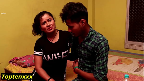 Pounding With Husband Junior Friend! Don't Finish Inside Slit