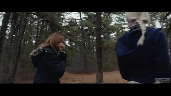 Two Sick Perverts Take Juicy Butt HOTWIFE For A Crawl Into The Woods