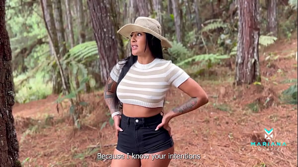 The Best Plow In A Forest With Adult Film Actress Mariana Martix - VIGOROUS SEX OOTDOORS