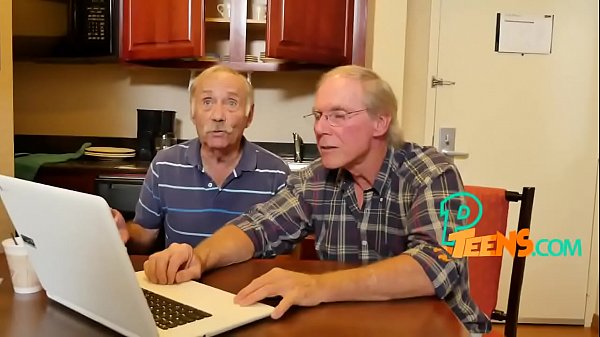 Older Dudes Spit-roast Nubile Prostitute