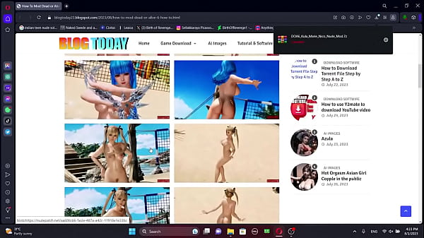 Dead Or Alive 6 Exposed Mod Install In Sinhala Tutorial | Blog Link - Https://www.blogtoday1.com/2023/08/how-to-mod-dead-or-alive-6-how-to.html