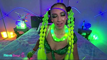 Lily Jordan Turns St. Paddy’s Rave Into An Untamed Neon Hookup!