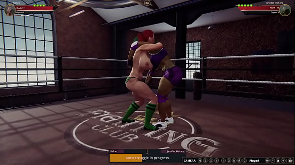 Kallan VS Jennifer Walters (Unclothed Fighter 3D)