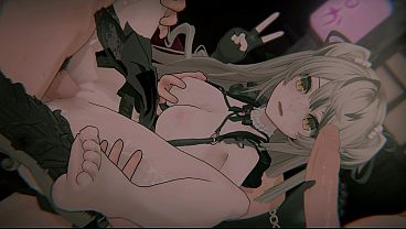 [Girls' Frontline 2: Exilium] - Eagletta "WINGS COMPLETELY BROKE" (Bound Elite T-Doll & POV Sandwich DP) (4K/60FPS) | (エリート戦術人形のわからせ)