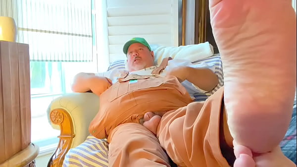 Farmer Grandpa Gigantic Dick Explodes Big