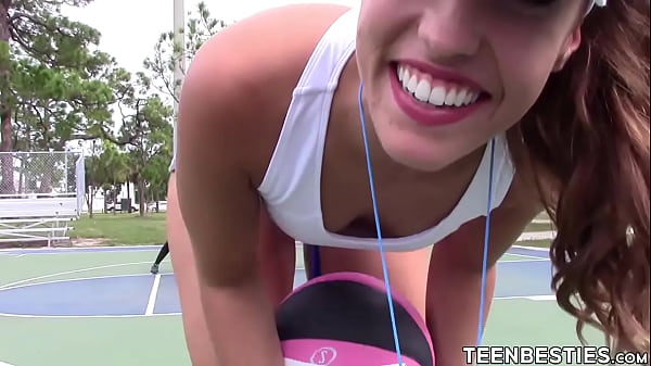 TeenBesties.com - Sexy Basketball Coach Shows Dolls How To Eat Slit Properly