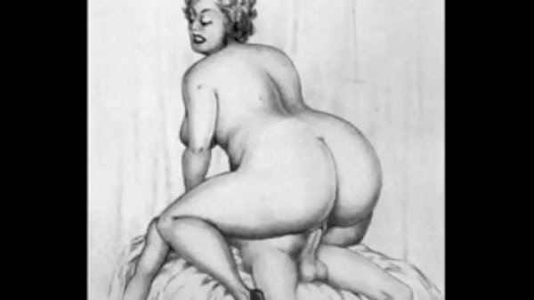Vintage Sultry Drawings