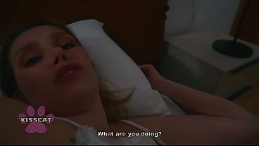 Then Reveal Me! Step-daughter Nabs Step-mom In Her Bed - Kisscat & Areta Ridera