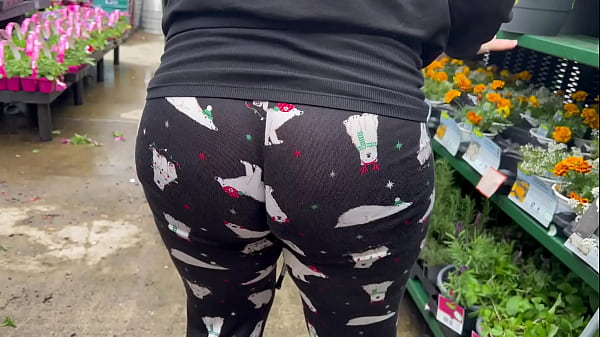 Juicy Butt Bucking While Shopping