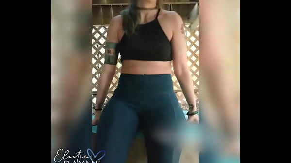 Ramming My Studded Pussy Outside Like A Slut