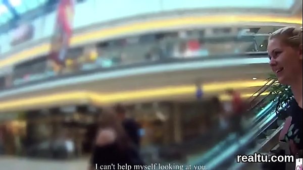 Czech Chick Gets Tempted In The Shopping Centre And Slammed In Pov