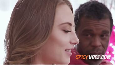 Brown-haired Girl Slams With Her New Black Neighbors - Kyler Quinn