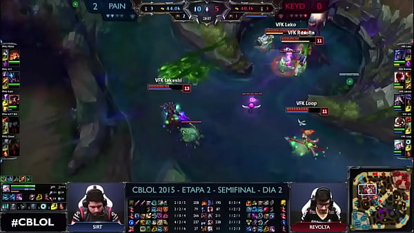Semifinais CBLoL - Keyd X PaiN (Jogo 3)