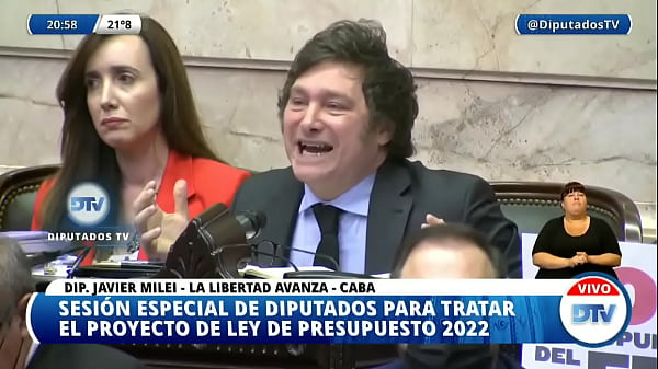 Milei En La Cámara De Diputados ¡todo Un Loquillo!