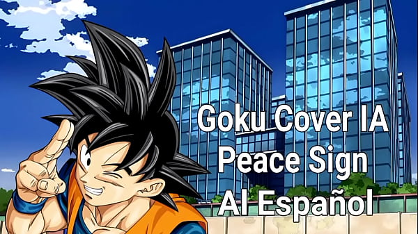 Goku Douse IA Peace Sign Al Español