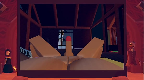 20 Years Old Cat Babe In Rec Room VR [ Encounter In A Winter Cabin ]