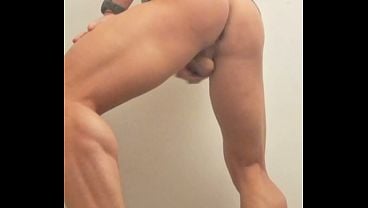 Randy In Fitting Room - Stroking Huge Cock Until Gigantic Load Shot Almost Caught Risky