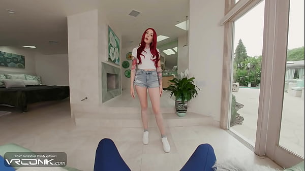 VR Conk: Tempting Ginger Phoenix In Heels Straddles Massive Shaft In X-men 97 Cospaly Parody Pt.3