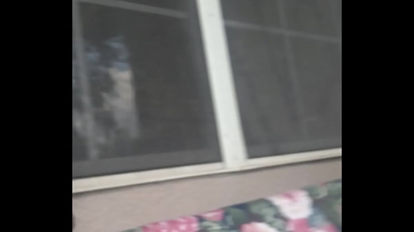 My Extremely Blazing Tropical Ebony Chick Friend From Jamaica Bounces Her Beautiful Butt "On My Balcony" Presenting How Jamaican Honeys Dance To "Limb Over".