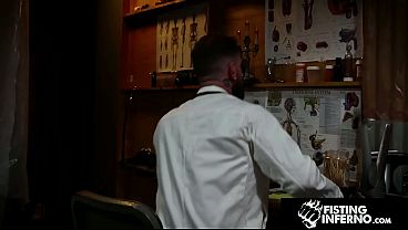 FIST FUCK INFERNO - Twink Sub Gets Brutal CBT From Dom Doctor And His Bearded Assistant