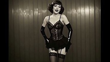 1920's Flapper Gal Dancer Fantasy (Vintage, Slow Undress, Dancer, Fellatio, Ass Pounding, Face Finish, Taunting) -AI Generated