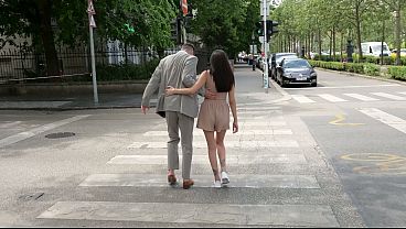 Spontaneous Alyssa Bounty Treats Complete Outsider To Ass Pounding Session GP3425
