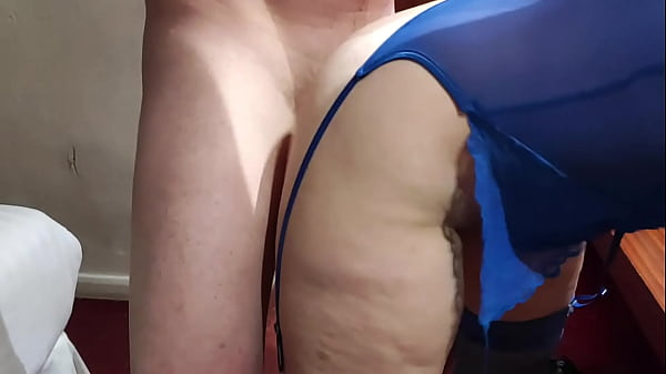 UK Slut Hammers Bare Behind Hubbys Back Part 3