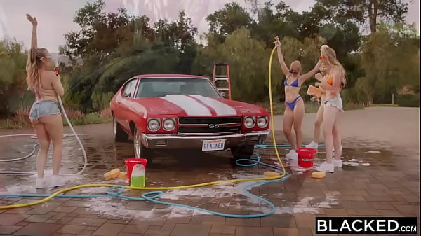 BLACKED 4 Steamy Blondes Present Antons BBC The Deluxe Service