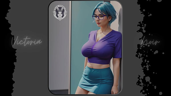 AI: Vibrant Blue Hair And Dark Glasses DOMINATRIX - Part 2 - Waifu Models #003