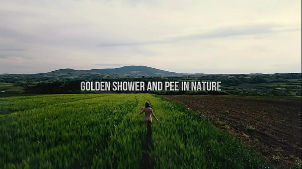 Darcy Dark Golden Shower And Pee In The Nature