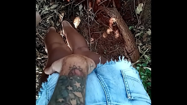 Neguinha Excitado Esguicha No Pau Duro De Seu CU