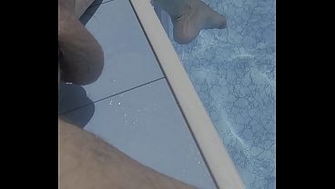 Playing With My Dick By The Pool. Member N Nut Ring!@