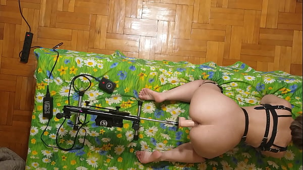 Anastasia Domme Have Intense Rough Fun Banging Machine