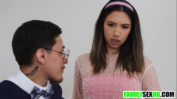Stepdaughter Rams Stuck Stepdad